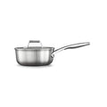 Calphalon Premier Stainless Steel 2.5-Quart Saucepan with Cover, Silver