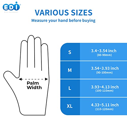 EDI Disposable Vinyl Gloves