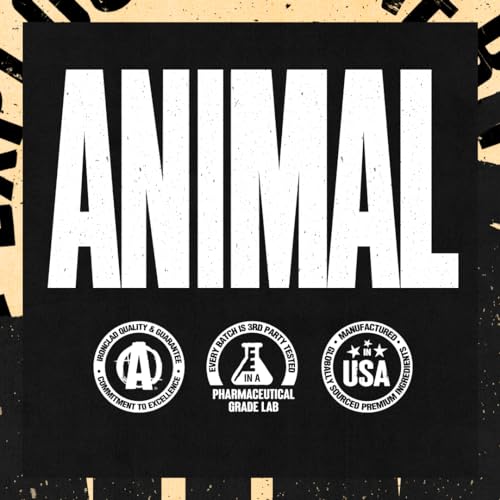 Animal Whey Isolate Protein Powder - Loaded for Pre & Post Workout Muscle Builder and Recovery with Digestive Enzymes for Men & Women - 25g Protein, Great Taste, Low Sugar - Cookies & Cream 4 lbs