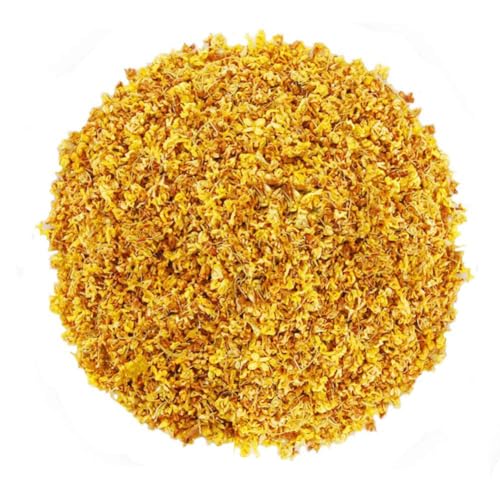 TooGet Fragrant Osmanthus Fragrans Herb Loose Leaf Tea 100% Natural Dried Osmanthus Flower Herbal Tea Top Grade - 4 OZ