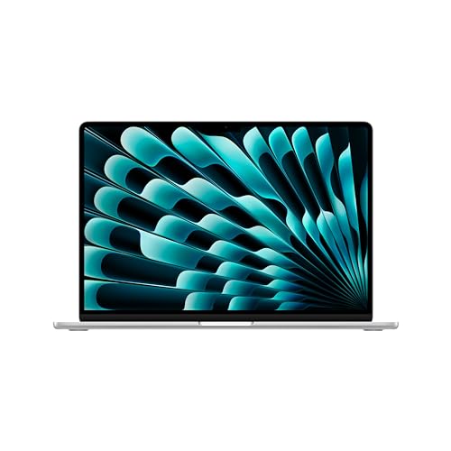 Apple 2024 MacBook Air 15-inch Laptop with M3 chip: 15.3-inch Liquid Retina Display, 8GB Unified Memory, 256GB SSD Storage, Backlit Keyboard, Touch ID; Midnight