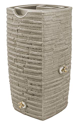 Impressions Riverwalk 50 Gallon Rain Saver - Sandstone