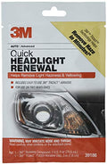 3M Quick Headlight Clear Coat, Cleans and Prevents Lens Yellowing, 39173, 1 Kit