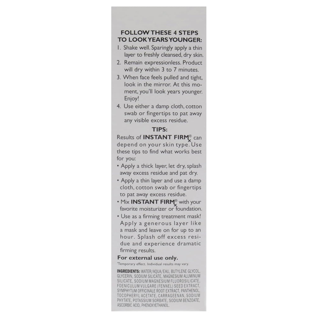 Peter Thomas Roth | Instant FIRMx Temporary Face Tightener | Firm and Smooth the Look of Fine Lines, Deep Wrinkles and Pores