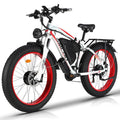 Electric Bike for Adults, 2000W Dual MotorAWD 48V 22Ah Fat Tire Ebike 35MPH Electric Bicycles Shimano 21-Speed with Ignition Lock Hydraulic Disc Brakes Bike