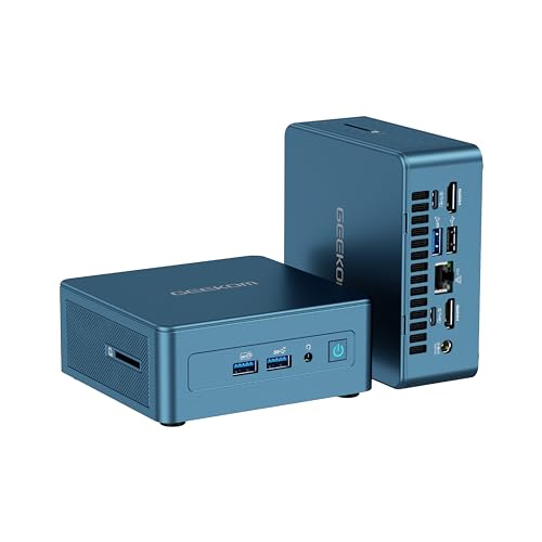GEEKOM Mini PC Mini IT13, 13th Intel Core i7-13620H (10C/16T, up to 4.9GHz), 32GB DDR4 RAM/1TB PCIe Gen4 SSD Mini Desktop NUC13, USB4.0/8K UHD/WiFi 6E/BT5.2, Home&Office Mini Desktop Computers