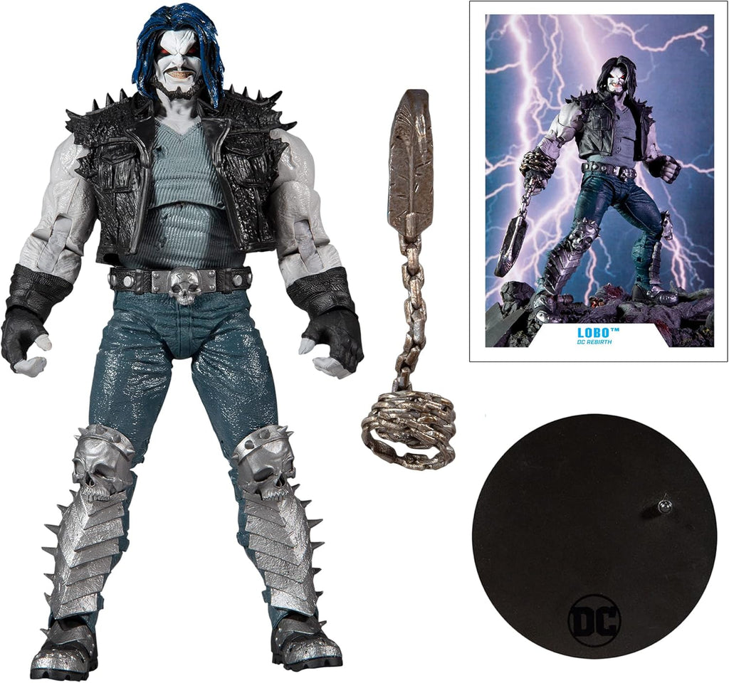 McFarlane Toys DC Multiverse Lobo (DC Rebirth) 7" Action Figure with Accessories