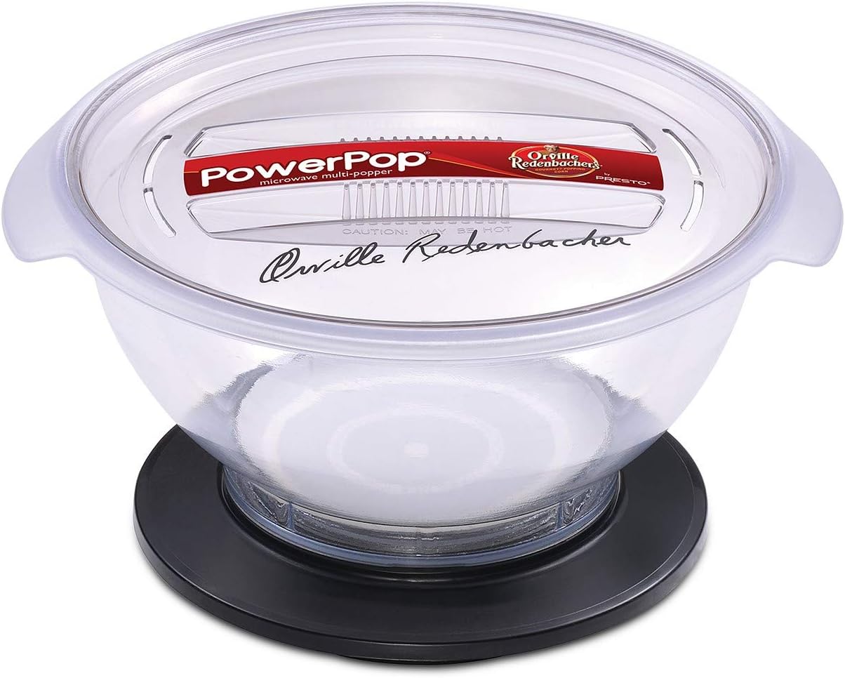 Presto 04830 PowerPop Microwave Multi Popper