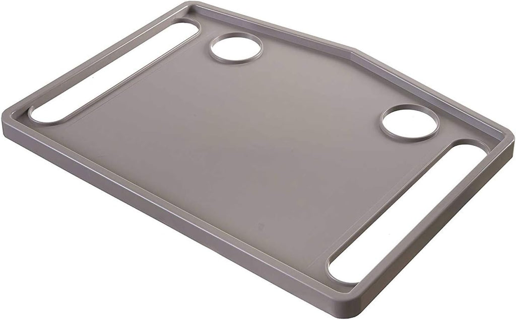 DMI Walker Tray with Cup Holders for Folding Walkers, Mobility Accessory Tray Table Fits Most Standard Walkers