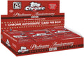 2021 Topps Chrome Platinum Baseball Anniversary Hobby Box (24 Packs/4 Cards: 1 Auto)