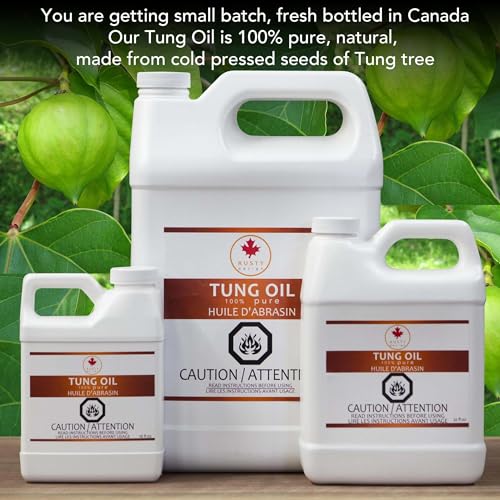 100% Pure Tung Oil (32 oz (946ml))