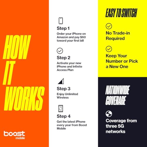Boost Mobile | Apple iPhone 15 (256 GB) — Pink [Locked]. Requires Unlimited Plan.