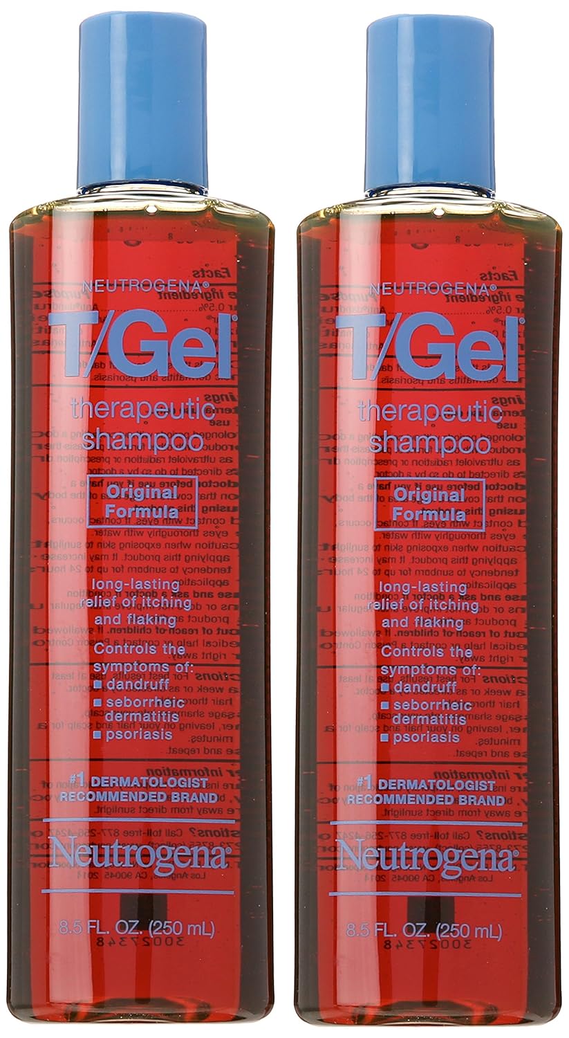 Neutrogena T/Gel therapeutic Shampoo, Original Formula, 8.5 Fluid Ounce (Pack of 6)