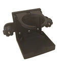 Brocraft Folding Cup Holder for Tracker Boat Versatrack System /90 Degree Lund Sport Track-Black