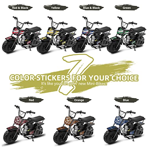 Oryxearth 105CC Mini Bike for Kids, 4-Stroke Kids Dirt Bike