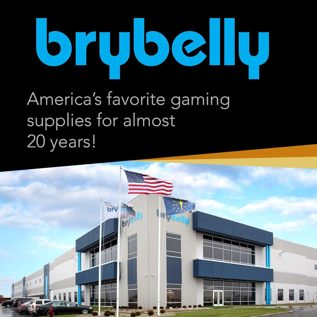 Brybelly Automatic Card Shuffler 6 Deck - Battery Operated Card Shuffler for Standard-Size Cards - Single Button Operate