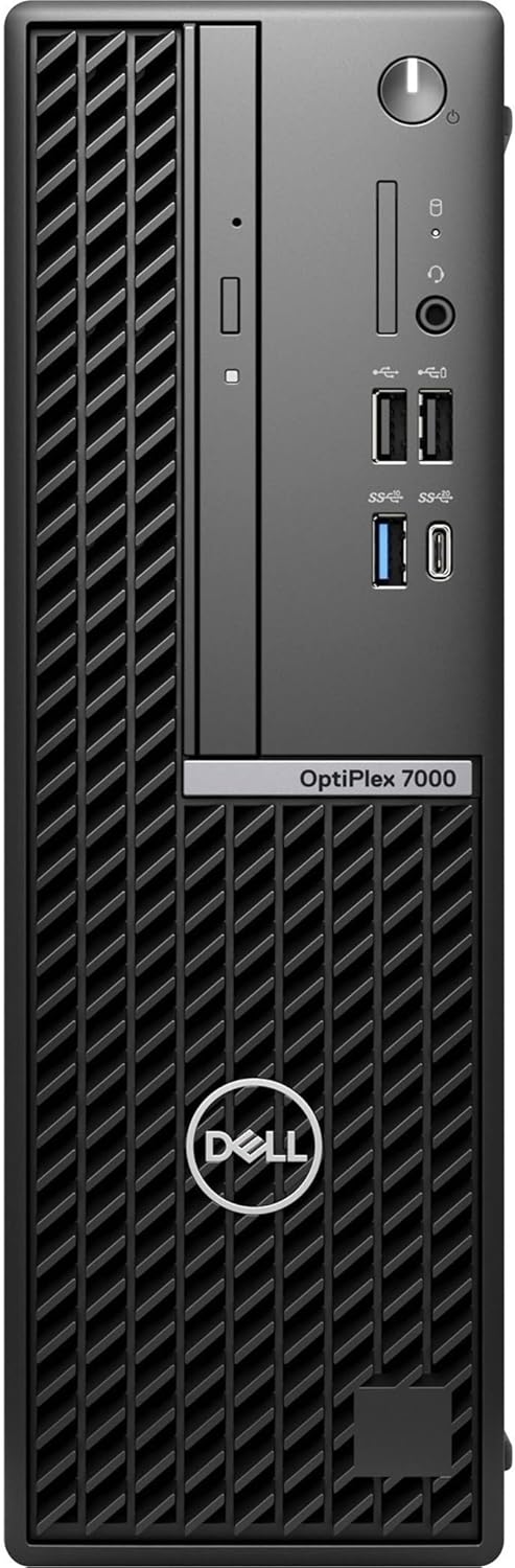 Dell OptiPlex 7000 Desktop Computer - Intel Core i5 12th Gen i5-12500 Hexa-core (6 Core) 3 GHz - 16 GB RAM DDR4 SDRAM - 512 GB M.2 PCI Express NVMe 3.0 x4 SSD - Small Form Factor - Black