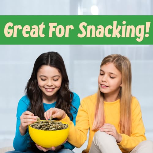Sincerely Nuts Shelled Pepitas Pumpkin Seeds Salted (3 lb bag) | Delicious Nutrient Dense Low Carb Snack | High in Magnesium & Manganese Minerals |Gluten Free | Kosher |Great for Cooking
