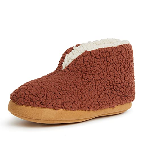 Dearfoams Women's Heritage Warm Up Bootie Slipper