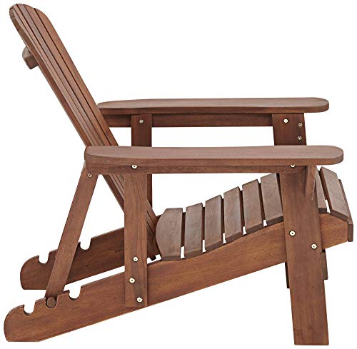 Cape Cod Natural Wood Adirondack Chair
