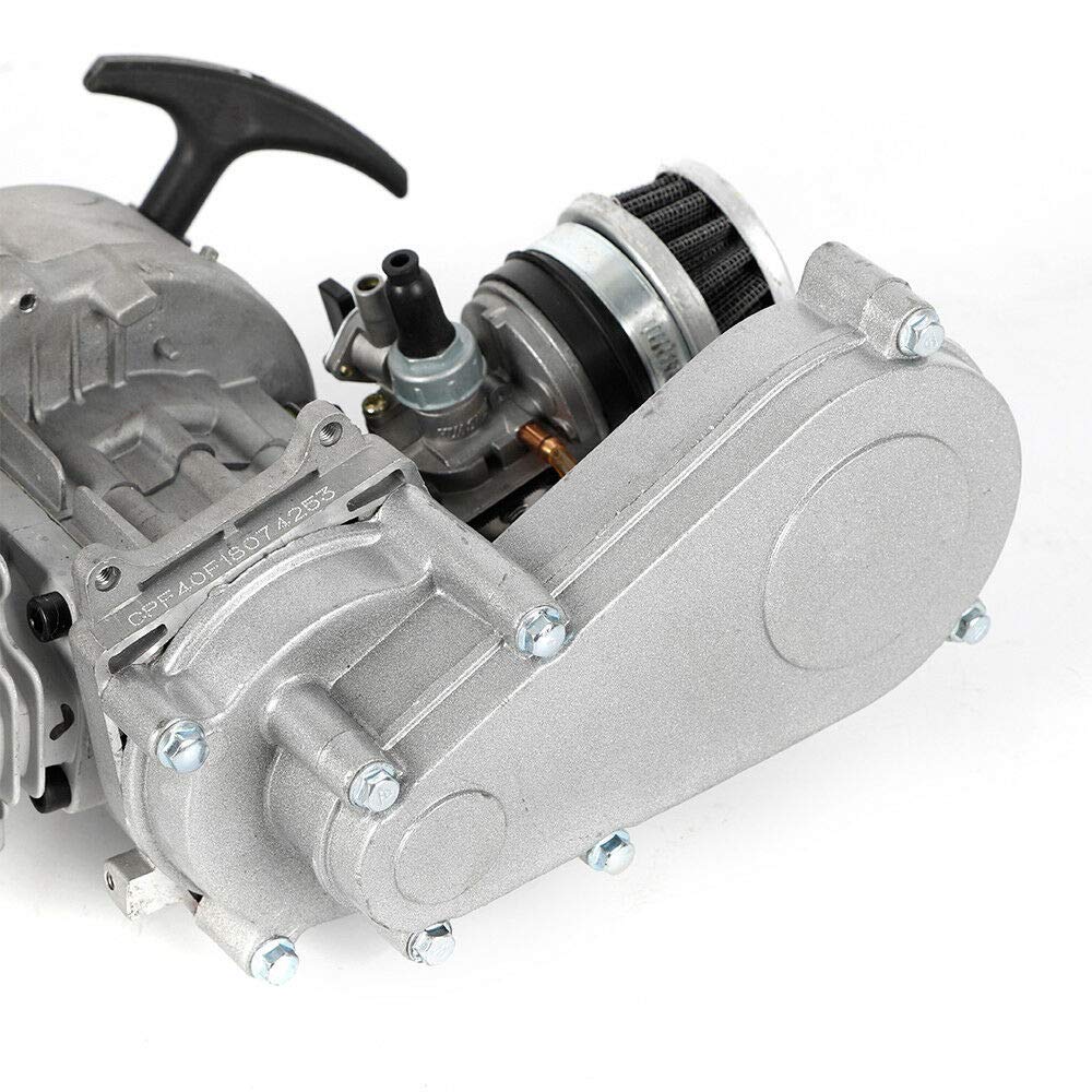 TFCFL 49CC 2 Stroke Pull Start Engine Motor Unit, Mini Pocket Dirt Bike ATV/Scooter Pull Start