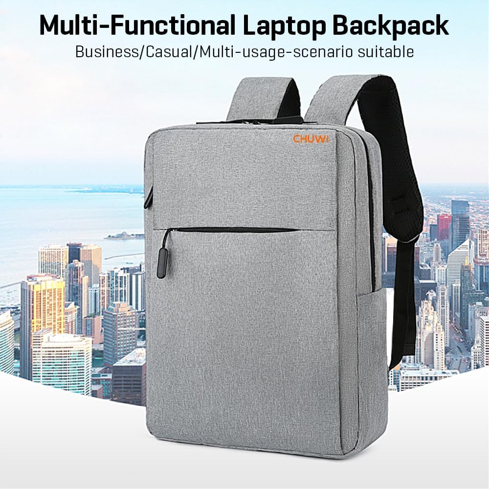 CHUWI HeroBook Pro 14.1'' Laptop with Travel Laptop Backpack, 256GB SSD 8GB RAM, Windows 11 Laptop, 1TB SSD Expand, Intel Celeron N4020(up to 2.8GHz), 2K FHD IPS Display