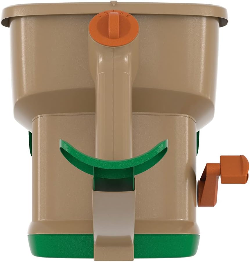 Scotts Whirl Hand-Powered Spreader for Seed, Fertilizer, Salt, Ice Melt, Handheld Spreader Holds up to 1,500 sq. ft. Product