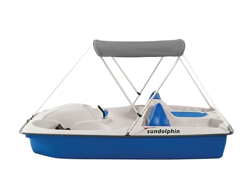 Sun Dolphin Sun Slider 5 Seat Pedal Boat with Canopy