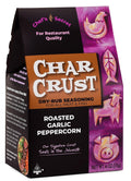 Char Crust Dry-Rub Seasoning, Roasted Garlic Peppercorn, 4-Ounce Boxes (Pack of 6)