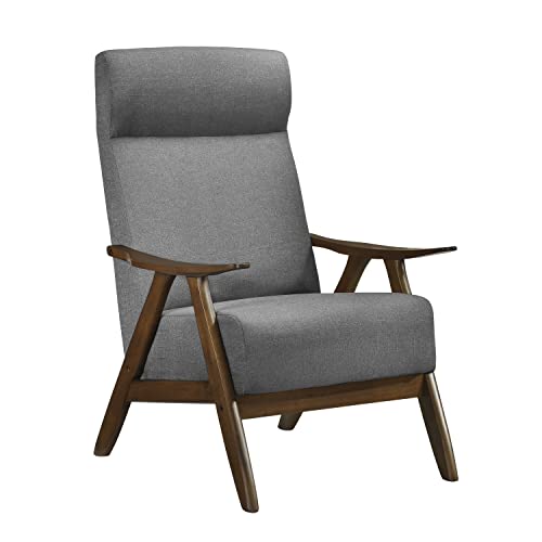 Lexicon Selles Fabric Accent Chair, Blue