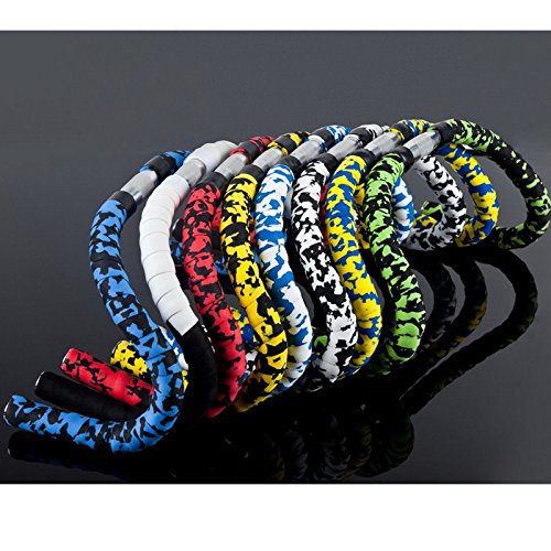 Creation Core Gel Road Bike Fixed Gear Single Speed Bike Handlebar Tape Bike Bar Tape with 2 Bar Plugs