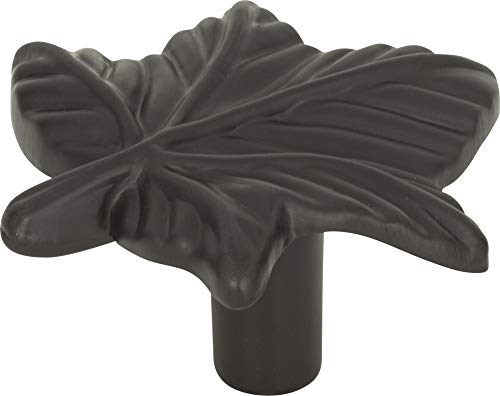Atlas Homewares 2203-O 1-3/4-Inch Leaf Knob, Aged Bronze
