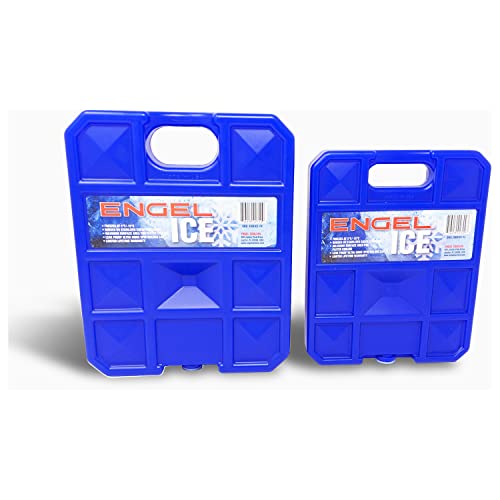 ENGEL 32°F Cooler & 5°F Freezer Packs - Made in The USA - Ice Packs for Boating, Fishing, Camping & Food Storage. The Perfect Non-Toxic Safe Replacement for Regular Ice or Dry Ice.