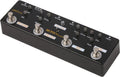 SOL918 5-in-1 Multi Effect Pedal Combined Effect Guitar Pedal True Bypass Multi-in-one Combined Effect Device Reverb Delay FX Loop Overdrive Distortion for Guitar Bass Electro-acoustic