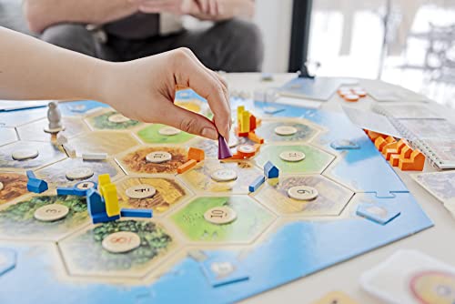 CATAN Cities & Knights Board Game EXPANSION | Strategy Game | Adventure Game | Family Game for Adults and Kids | Ages 12+ | 3-4 Players | Average Playtime 90 Minutes | Made by CATAN Studio