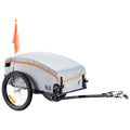 VEVOR Bike Cargo Trailer, 88/100/160 lbs Load Capacity, Heavy-Duty Bicycle Wagon Cart, Foldable Compact Storage with Universal Hitch