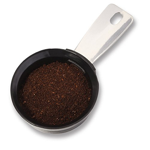 Hamilton Beach The Scoop Single Serve Coffee Maker & Fast Grounds Brewer, Brews in Minutes, 8-14oz. Cups, Stainless Steel