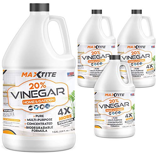 MaxTite High-Strength 20% Vinegar for Home & Garden Cleaning (1 Gallon)