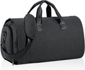 Carry On Garment Bag for Travel Suit Bag Men Women Dress, Convertible Garment Duffel Bag Hanging Clothes,Weekend Duffle Bags,Foldable Carry On Bag with Shoe Compartment Pockets Shoulder Strap