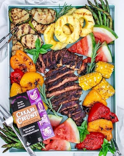 Char Crust Dry-Rub Seasoning Pack, Spicy Assortment, 4 Ounce (Pack of 6)