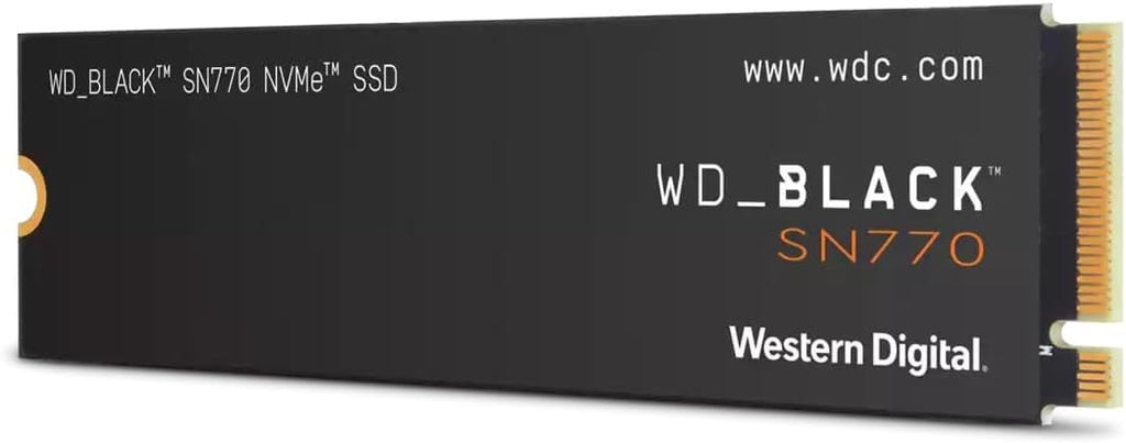 WD_BLACK 2TB SN770 NVMe Internal Gaming SSD, Gen4 PCIe, M.2 2280, Up to 5,150 MB/s