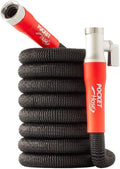 Pocket Hose Silver Bullet 2.0 Expandable Garden Hose 25-FT with Turbo Shot Nozzle, AS-SEEN-ON-TV, Lead-Free, Solid Aluminum Connectors, Easy On/Off Valve, Kink-Free, Leak-Proof