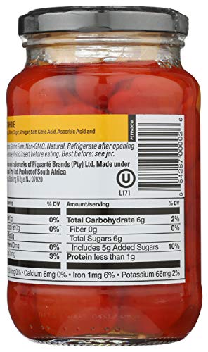 PEPPADEW Sweet Piquant Peppers, 14 Ounce
