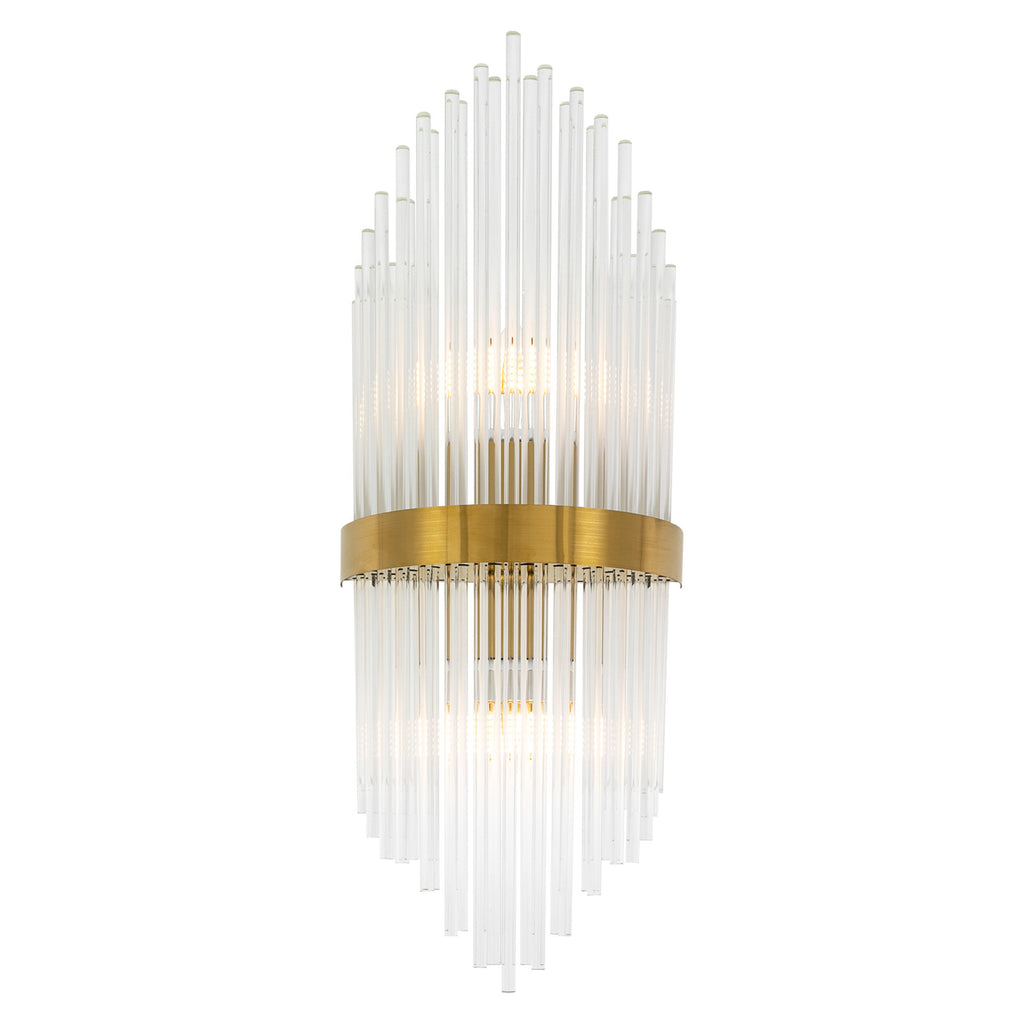 Modern Wall Mount Lamp Fixtures Hotel Restaurant Household Simple Crystal Light  110V 40W 21.25*9.05 in for The Kitchen, Hallway, Living Room
