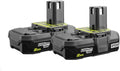 RYOBI P161 (P190 2 pack ) 18 volt ONE+ 2.0Ah Compact Lithium-Ion Battery