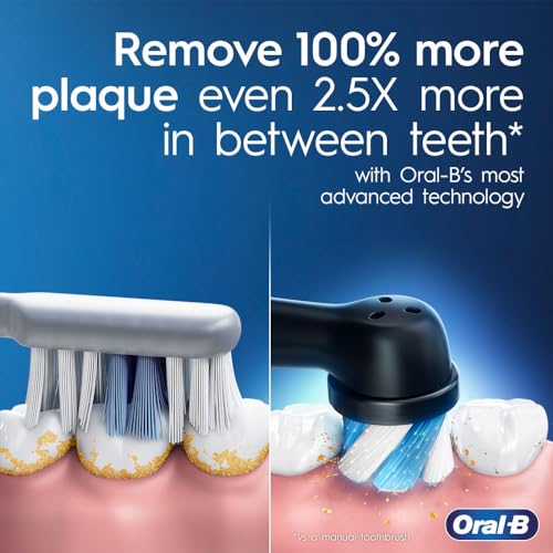 Oral-B iO Series 4 Electric Toothbrush with (1) Brush Head, Rechargeable (Lavender)