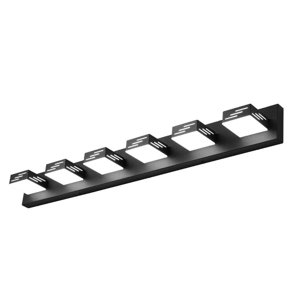 LED Bathroom Vanity Light Fixtures 6-Light, 40.35 Inch Modern Wall Sconce Lighting for Bathroom, Bedroom, Kitchen - 6000K Bright White, Adjustable