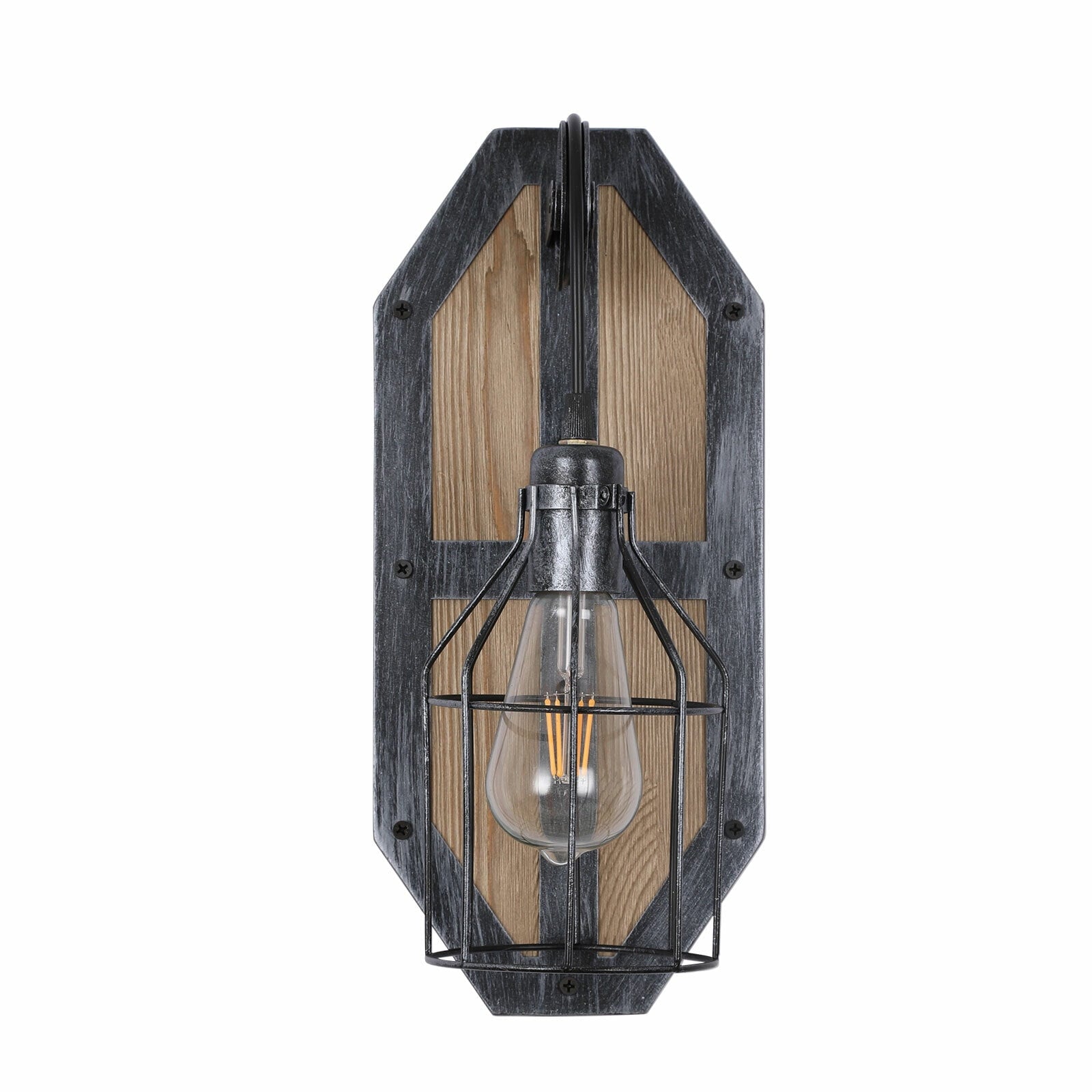 Farmhouse Wall Light Fixture Sconce Vintage Industrial Rustic Metal Wall Lamp