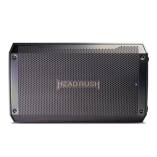HeadRush FRFR112 MKII - 2500W Electric and Bass Guitar Amp, 12" Full-Range Flat-Response Bluetooth Speaker for Multi-FX and Amp Modeling Processors