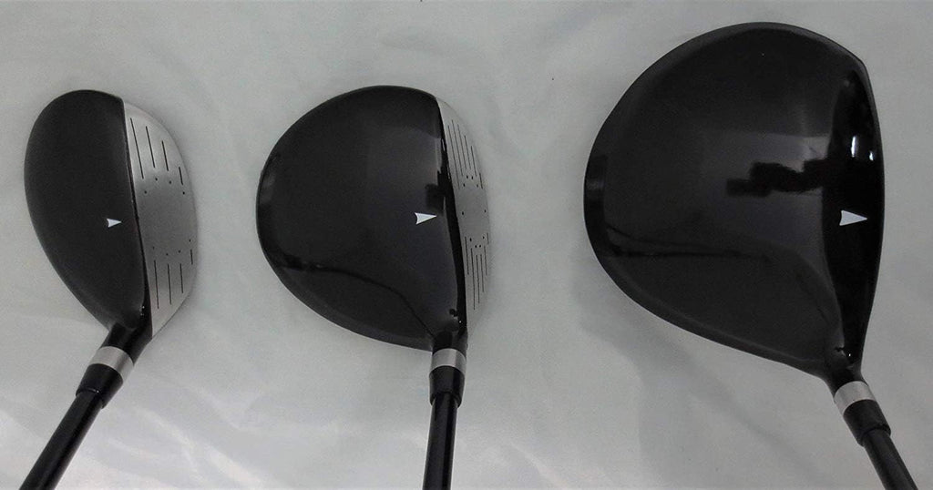 New Mens Left Handed Complete Golf Set Custom Made Clubs for Tall Men 6'0" to 6' 6" Tall Driver, Fairway Wood, Hybrids, Irons, Putter, Stand Bag